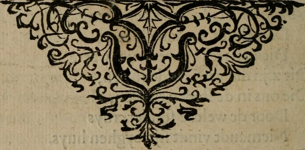 An illustration from Des wereldts proef-steen ofte De ydelheydt door de waerheyd beschuldight ende overtuyght van valscheydt, 1643, leaf 89