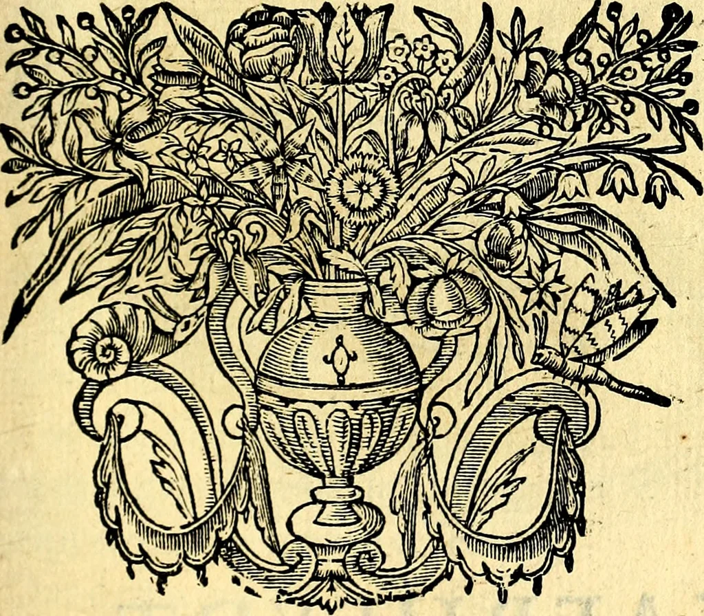 An illustration from Des wereldts proef-steen, ofte, De ydelheydt door de waerheyd beschuldight ende overtuyght van valscheydt, 1643, leaf 186