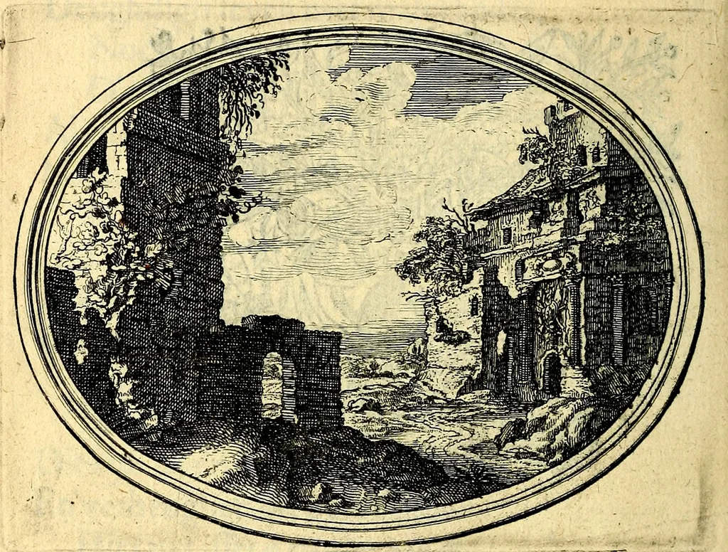 An illustration from Des wereldts proef-steen, ofte, De ydelheydt door de waerheyd beschuldight ende overtuyght van valscheydt, 1643, leaf 289