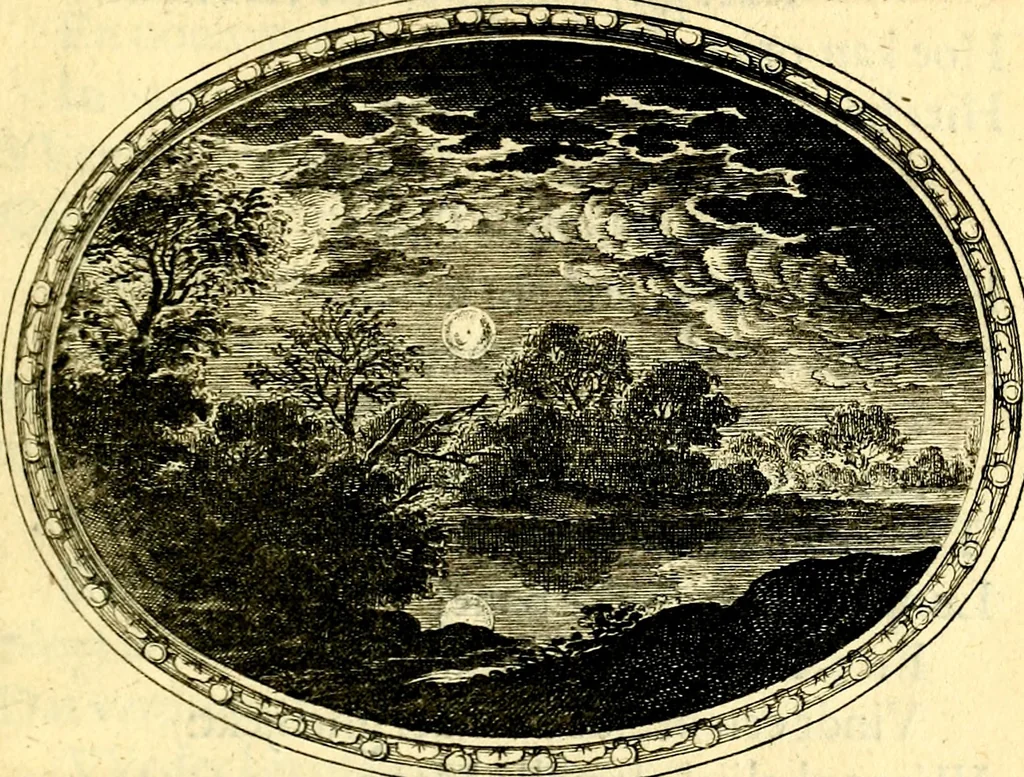 An illustration from Des wereldts proef-steen, ofte, De ydelheydt door de waerheyd beschuldight ende overtuyght van valscheydt, 1643, leaf 384