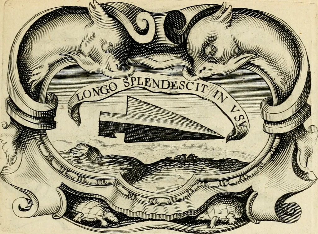 An illustration from De symbolis heroicis libri IX, 1634, leaf 100