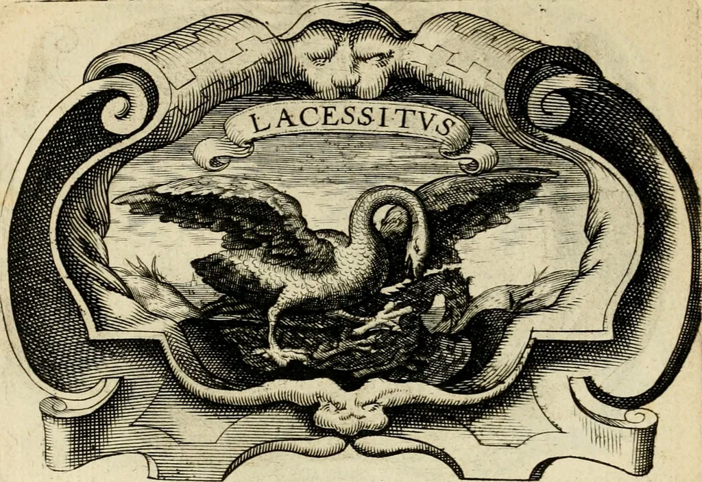 An illustration from De symbolis heroicis libri IX, 1634, leaf 101