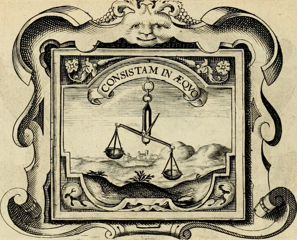 An illustration from De symbolis heroicis libri IX, 1634, leaf 107