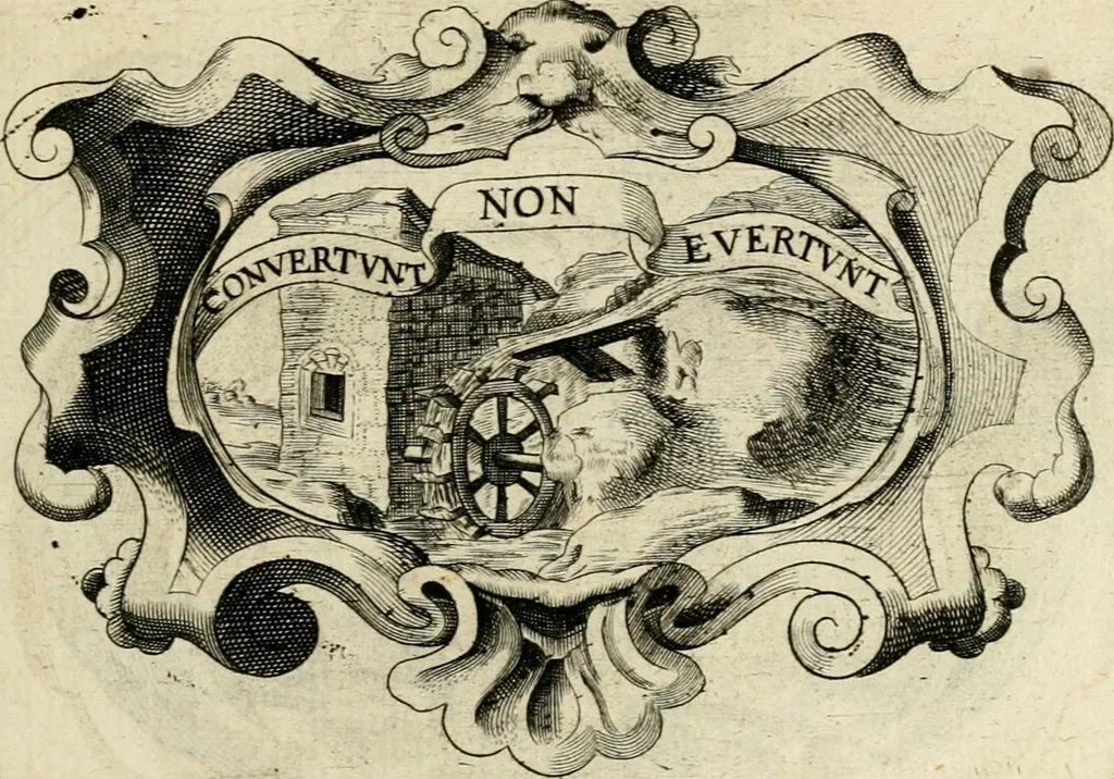 An illustration from De symbolis heroicis libri IX, 1634, leaf 110
