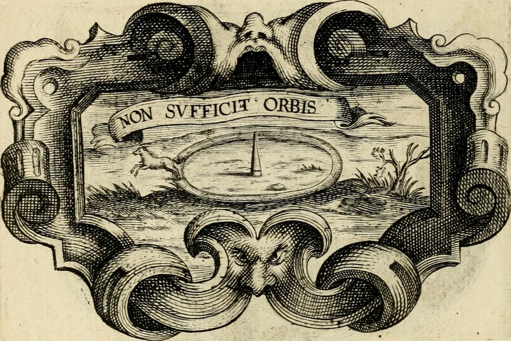 An illustration from De symbolis heroicis libri IX, 1634, leaf 113