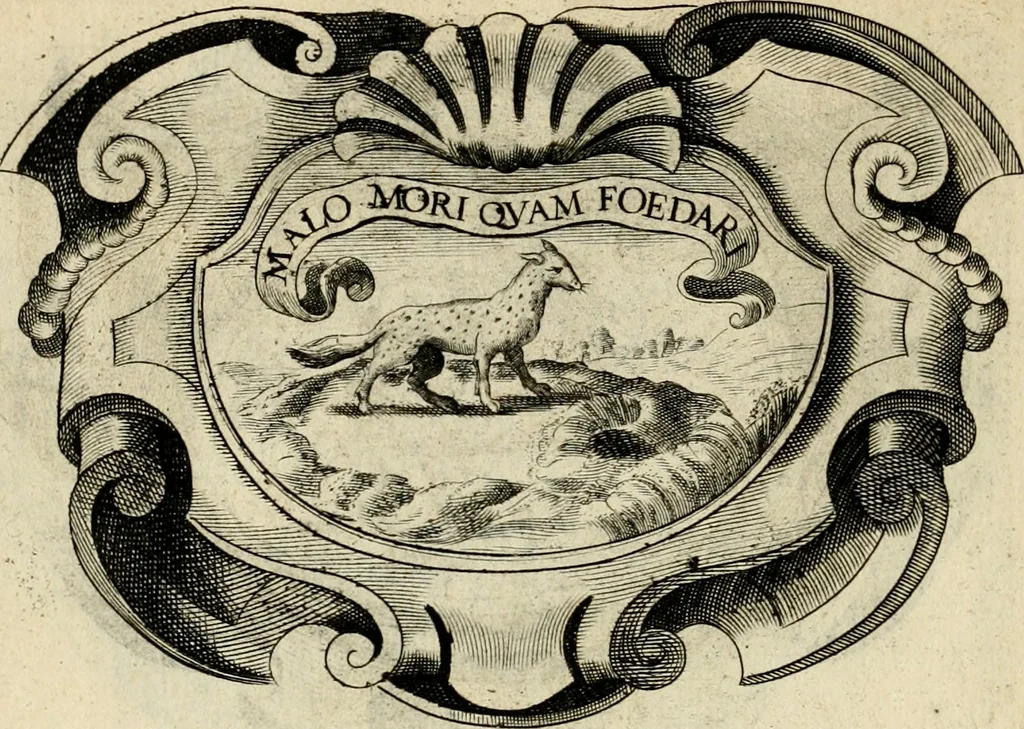 An illustration from De symbolis heroicis libri IX, 1634, leaf 115