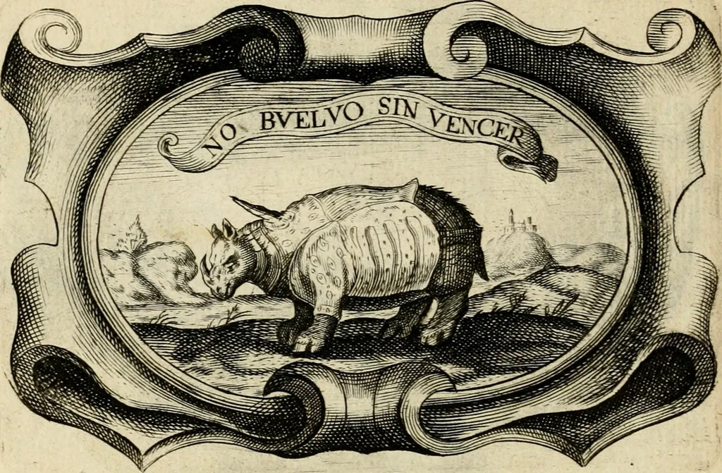 An illustration from De symbolis heroicis libri IX, 1634, leaf 121