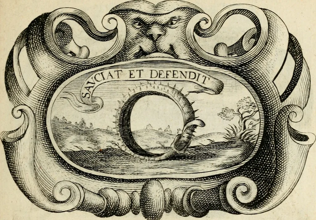An illustration from De symbolis heroicis libri IX, 1634, leaf 126
