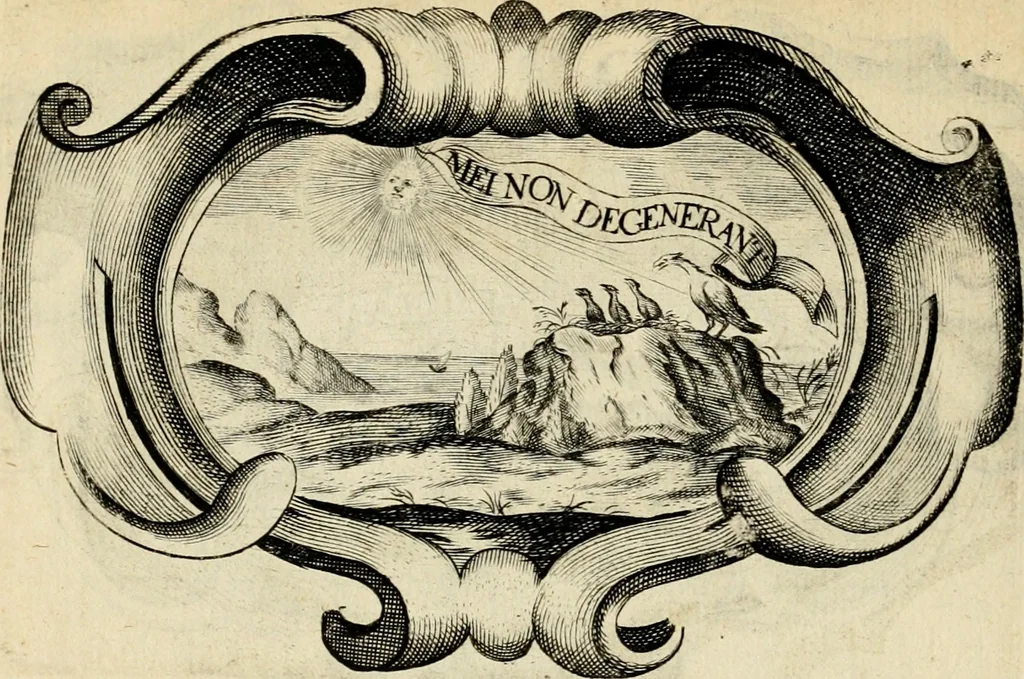 An illustration from De symbolis heroicis libri IX, 1634, leaf 131