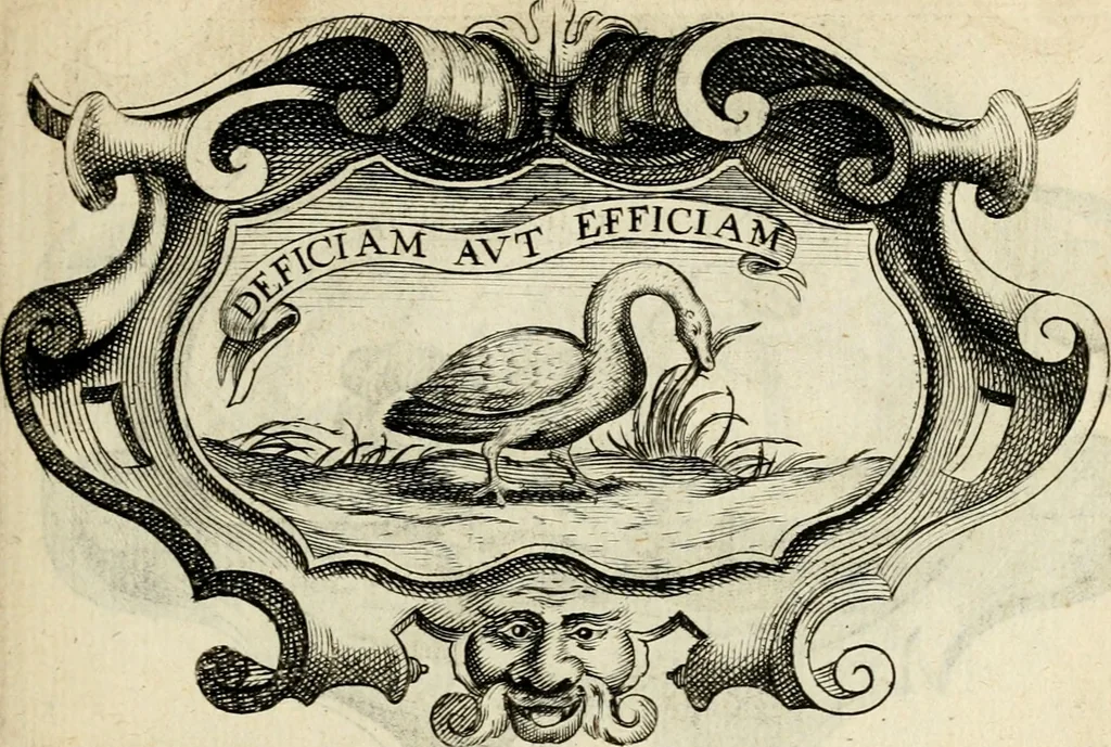 An illustration from De symbolis heroicis libri IX, 1634, leaf 132