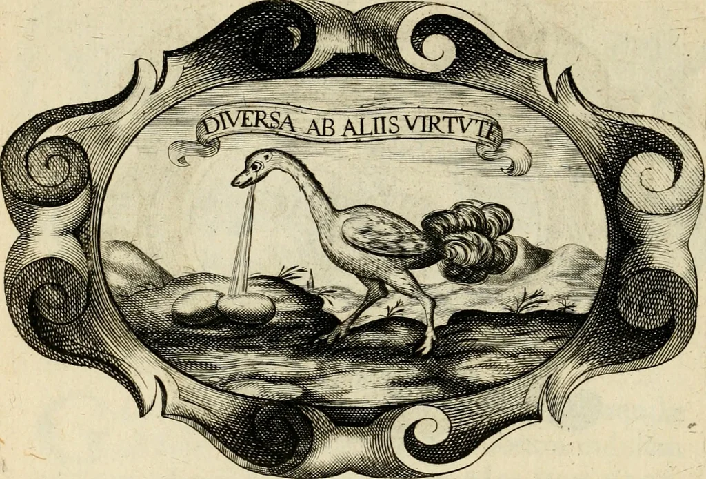 An illustration from De symbolis heroicis libri IX, 1634, leaf 133