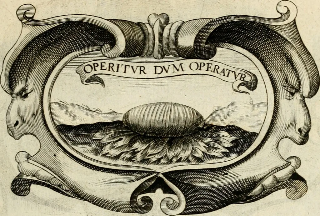 An illustration from De symbolis heroicis libri IX, 1634, leaf 138