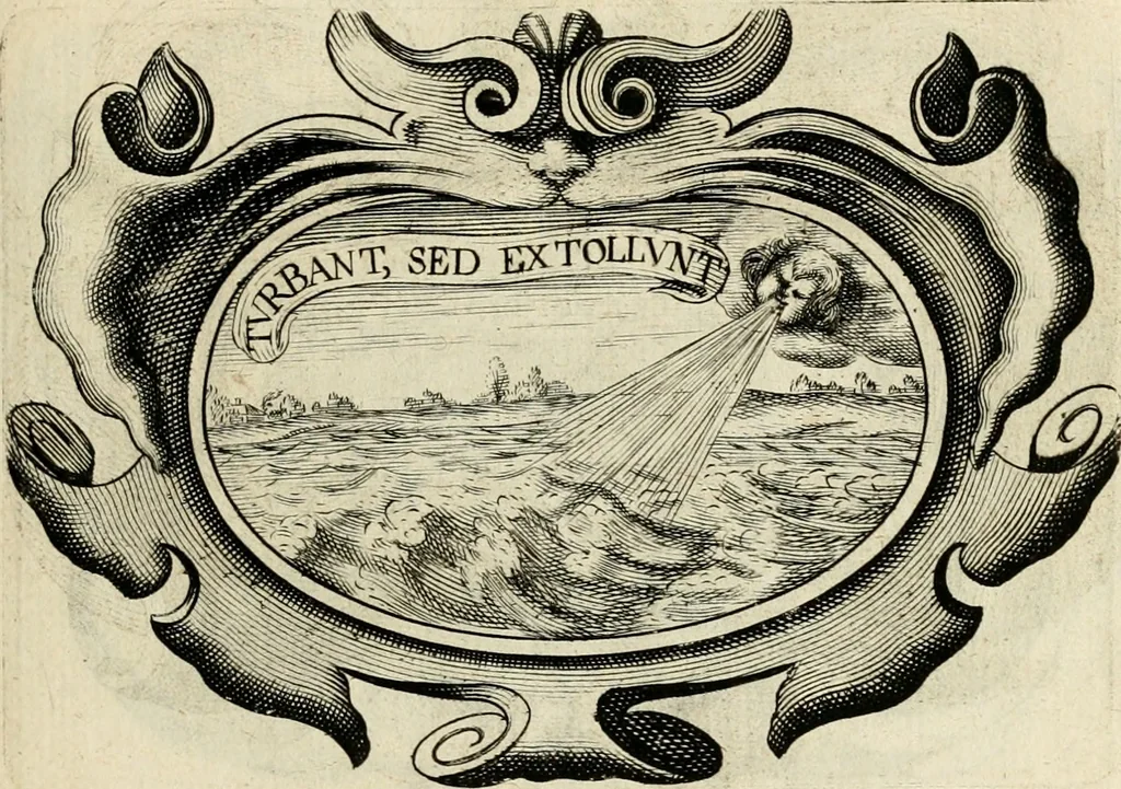 An illustration from De symbolis heroicis libri IX, 1634, leaf 144