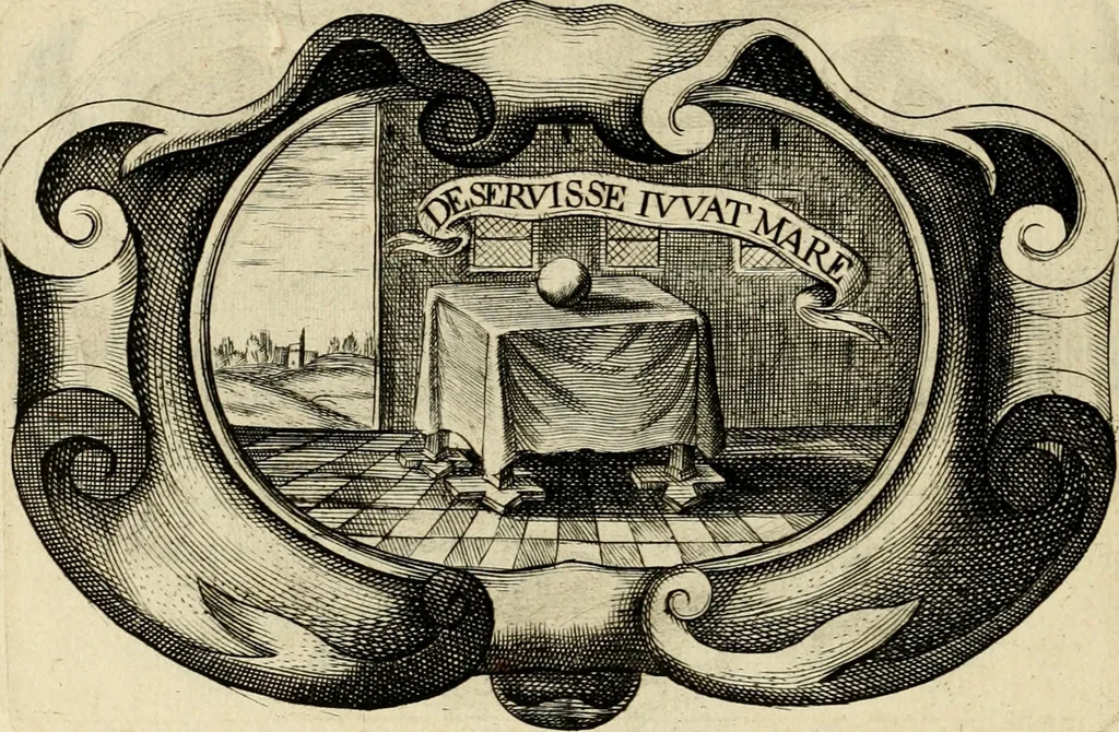 An illustration from De symbolis heroicis libri IX, 1634, leaf 147