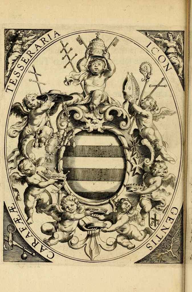 An illustration from De symbolis heroicis libri IX, 1634, leaf 21