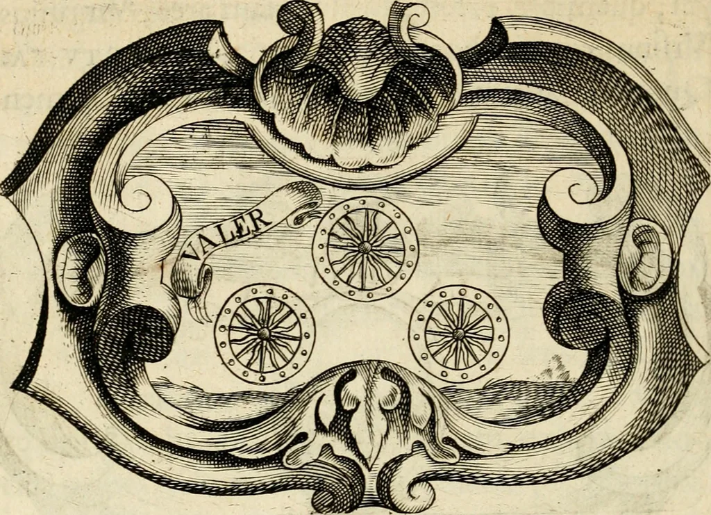 An illustration from De symbolis heroicis libri IX, 1634, leaf 219