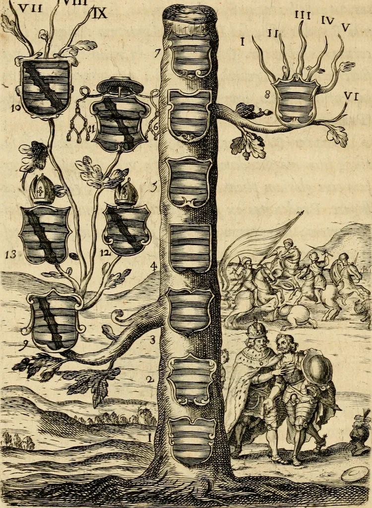 An illustration from De symbolis heroicis libri IX, 1634, leaf 27