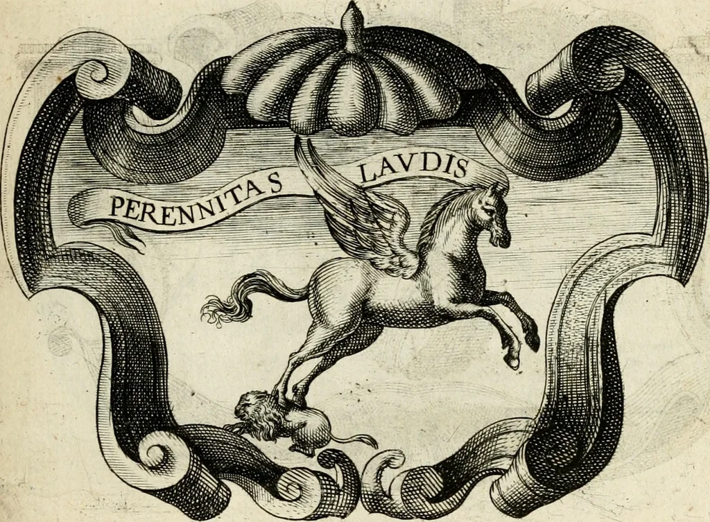 An illustration from De symbolis heroicis libri IX, 1634, leaf 290