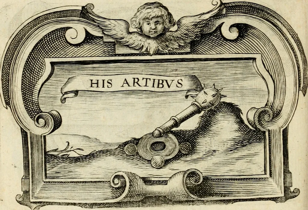 An illustration from De symbolis heroicis libri IX, 1634, leaf 295