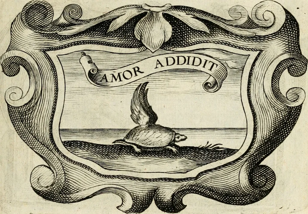 An illustration from De symbolis heroicis libri IX, 1634, leaf 296