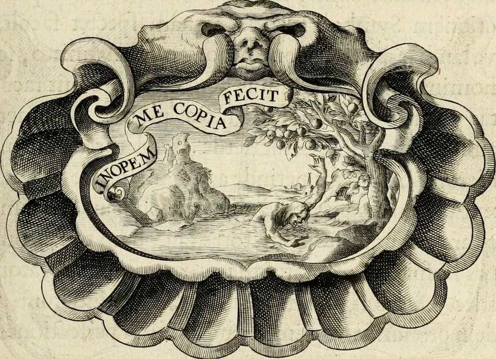 An illustration from De symbolis heroicis libri IX, 1634, leaf 298
