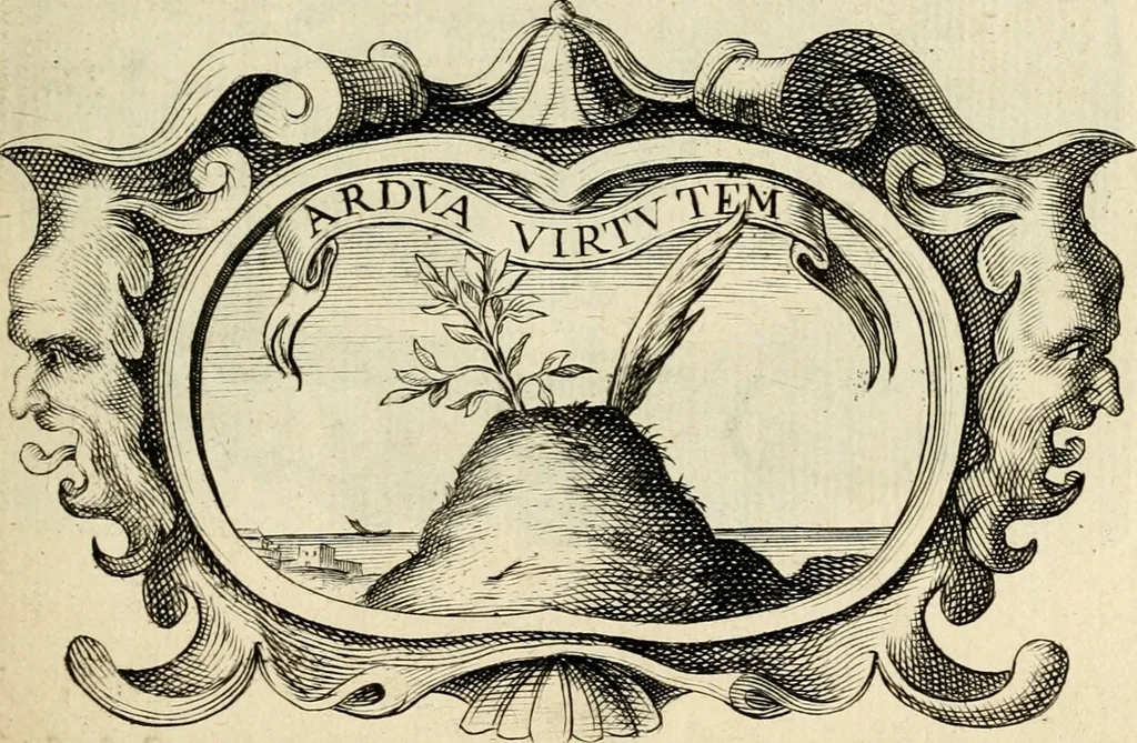 An illustration from De symbolis heroicis libri IX, 1634, leaf 304