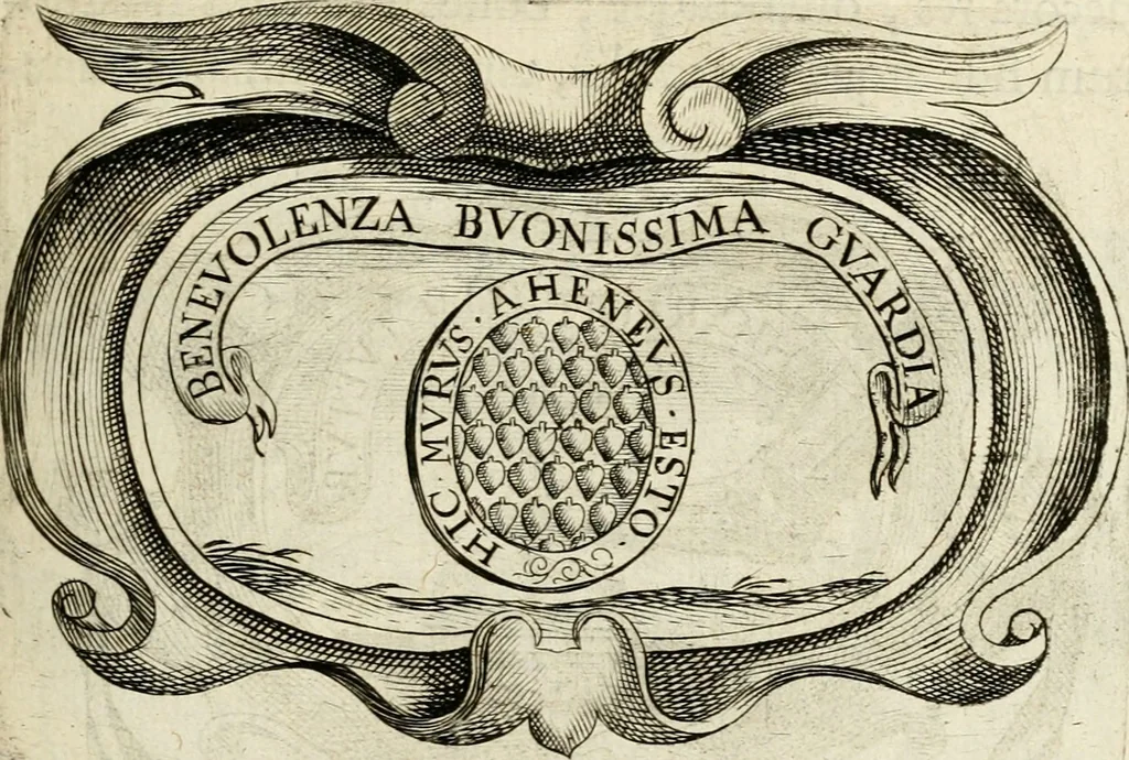 An illustration from De symbolis heroicis libri IX, 1634, leaf 310