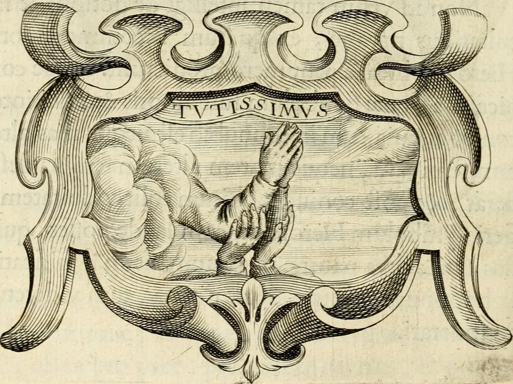 An illustration from De symbolis heroicis libri IX, 1634, leaf 315