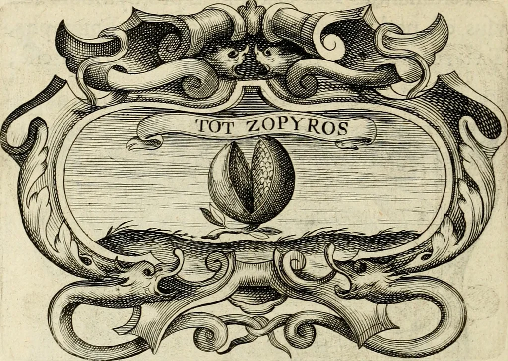 An illustration from De symbolis heroicis libri IX, 1634, leaf 317