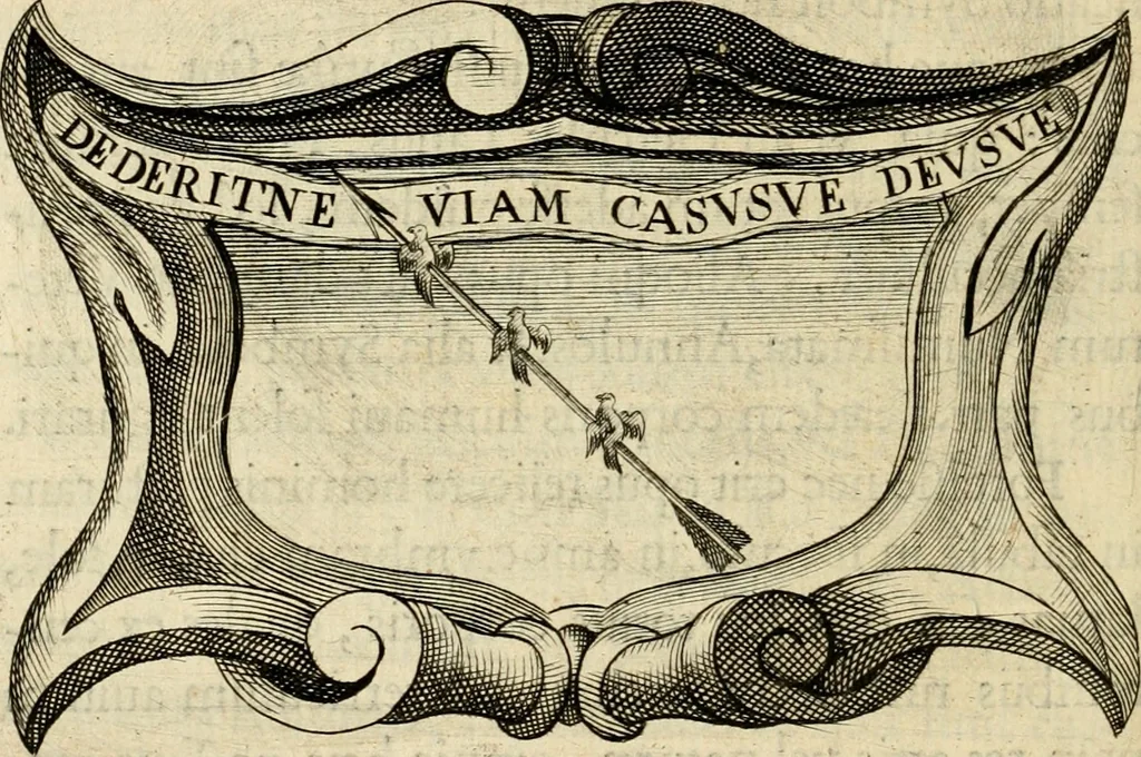 An illustration from De symbolis heroicis libri IX, 1634, leaf 327