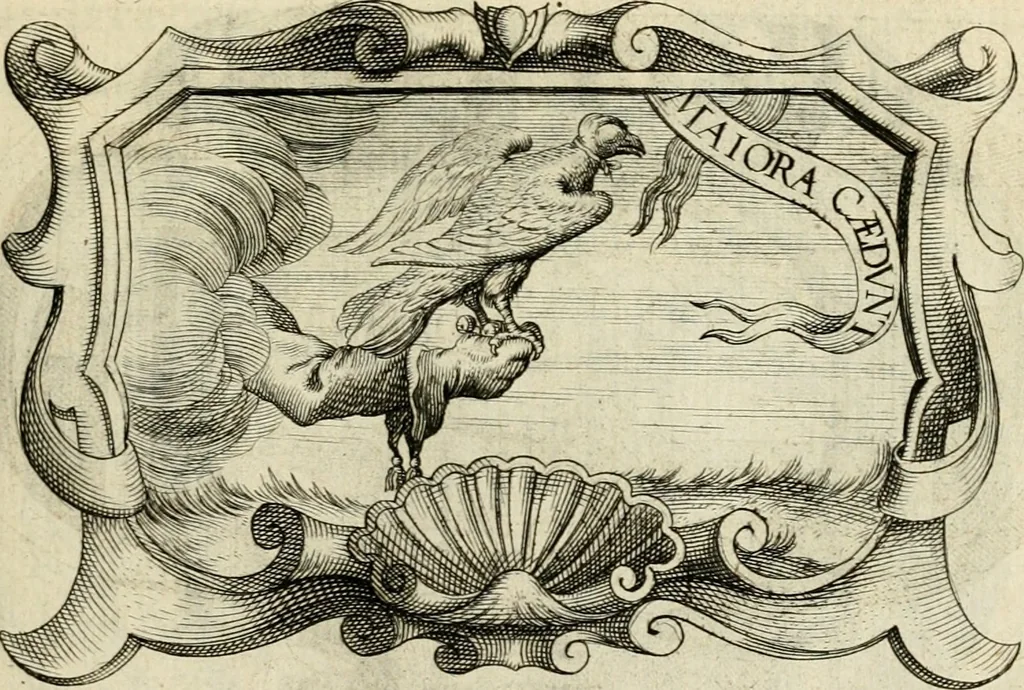 An illustration from De symbolis heroicis libri IX, 1634, leaf 332
