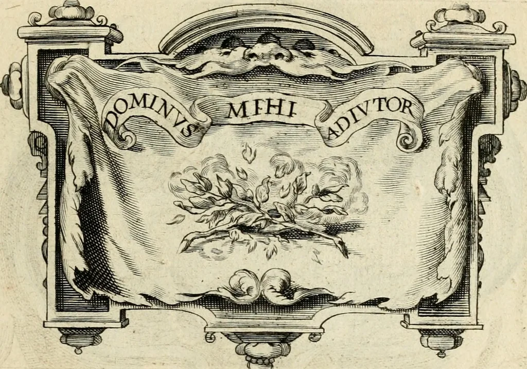 An illustration from De symbolis heroicis libri IX, 1634, leaf 348
