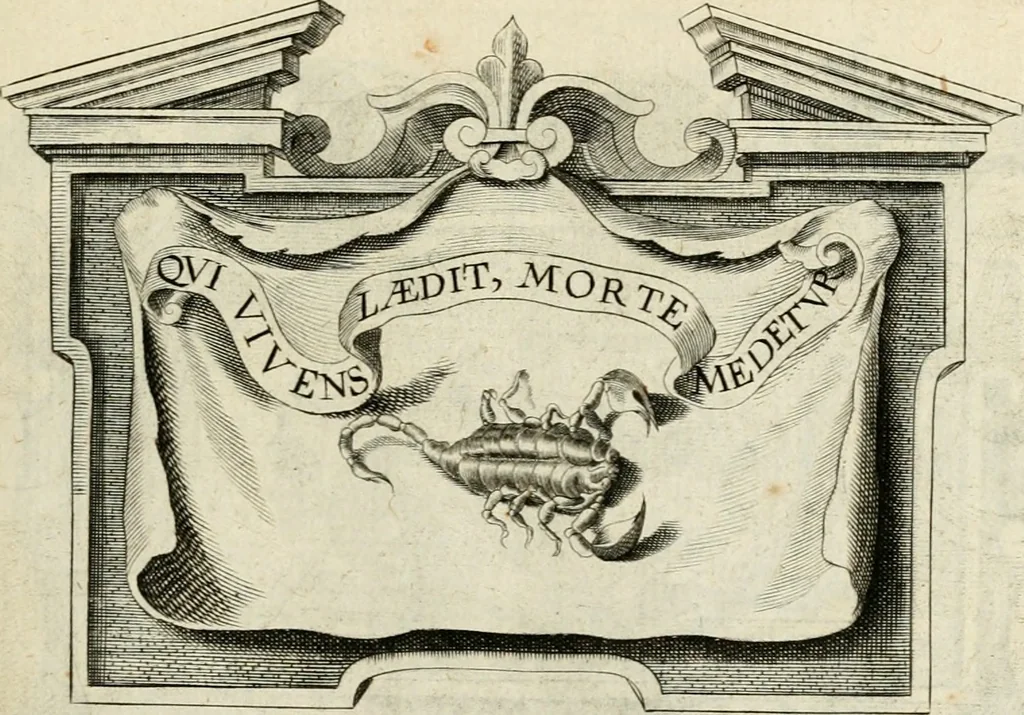 An illustration from De symbolis heroicis libri IX, 1634, leaf 360