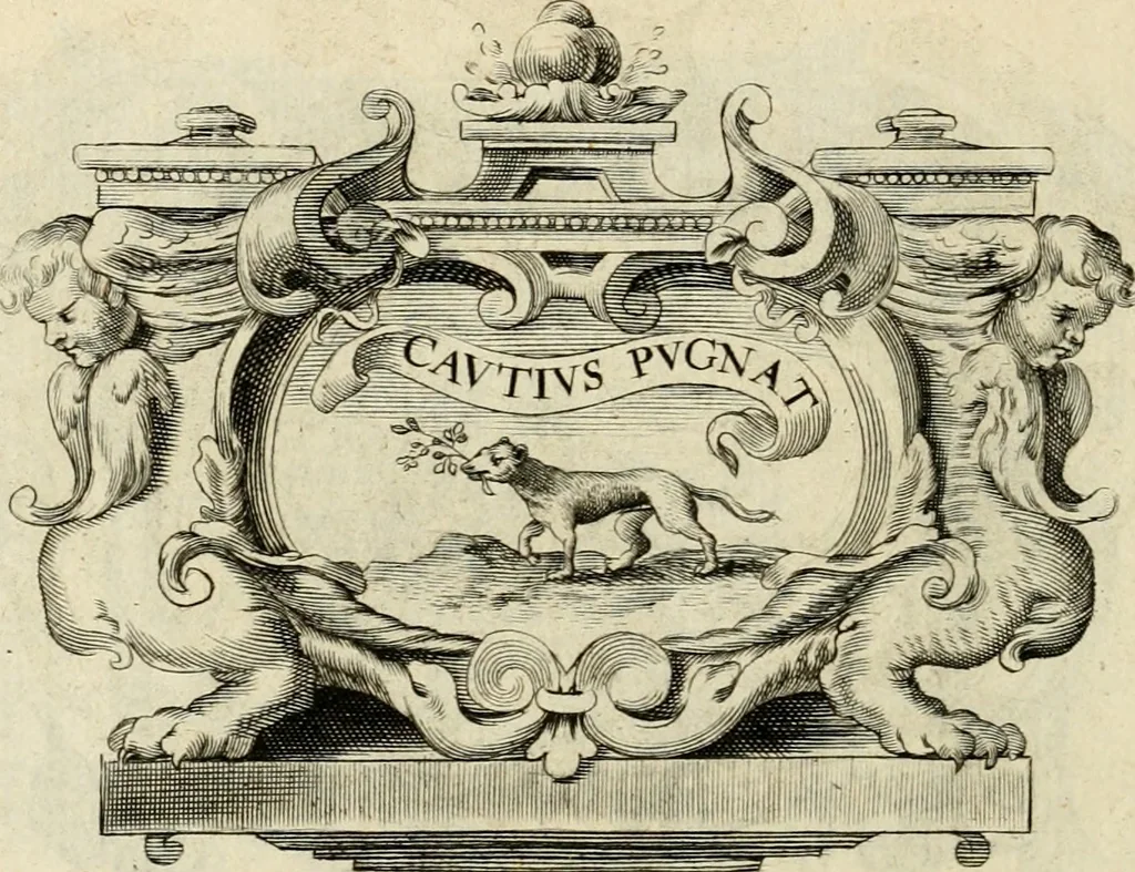 An illustration from De symbolis heroicis libri IX, 1634, leaf 363