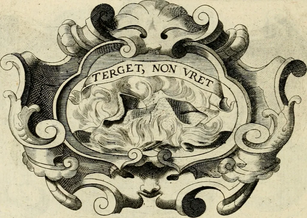An illustration from De symbolis heroicis libri IX, 1634, leaf 373