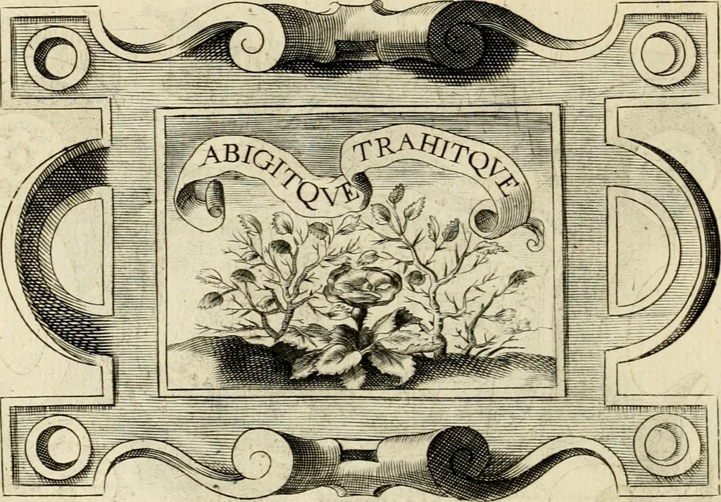 An illustration from De symbolis heroicis libri IX, 1634, leaf 377