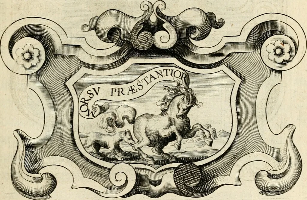 An illustration from De symbolis heroicis libri IX, 1634, leaf 378