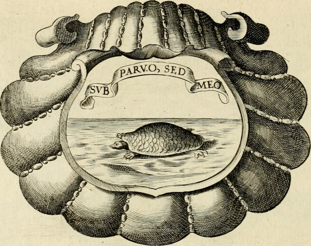 An illustration from De symbolis heroicis libri IX, 1634, leaf 379
