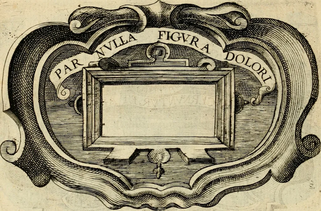 An illustration from De symbolis heroicis libri IX, 1634, leaf 393