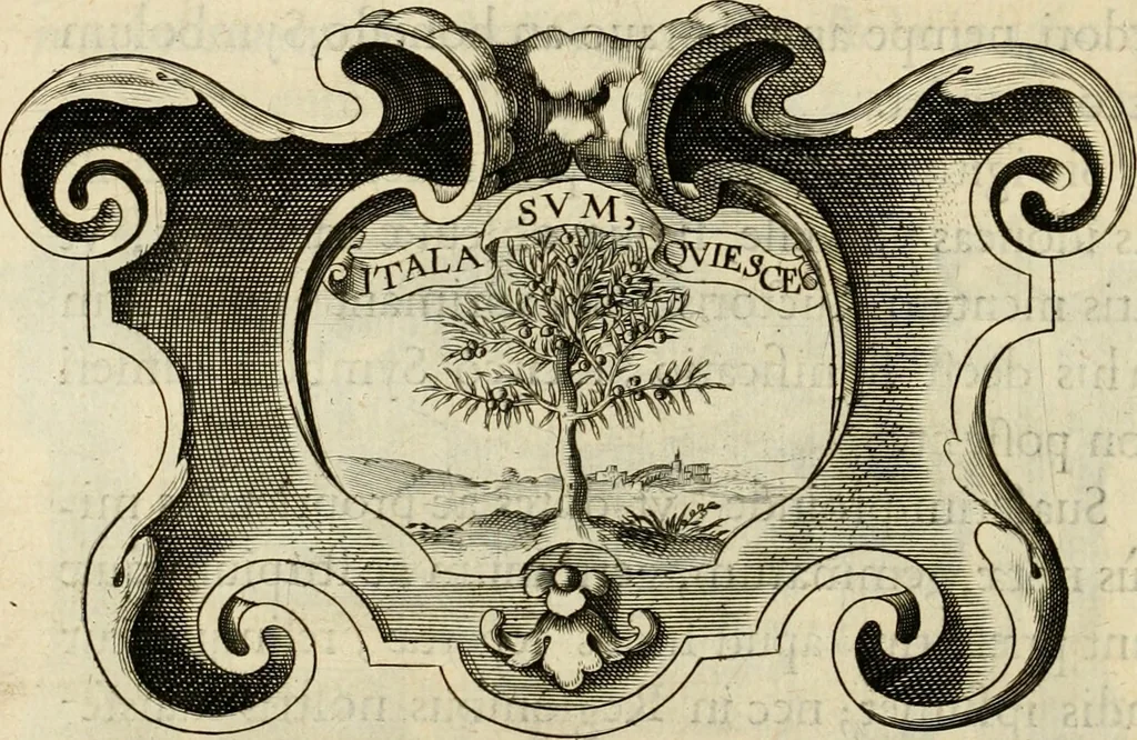 An illustration from De symbolis heroicis libri IX, 1634, leaf 403