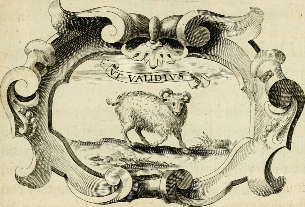 An illustration from De symbolis heroicis libri IX, 1634, leaf 408
