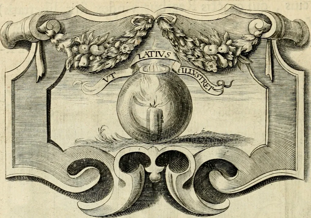 An illustration from De symbolis heroicis libri IX, 1634, leaf 443