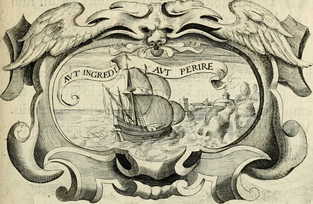 An illustration from De symbolis heroicis libri IX, 1634, leaf 444