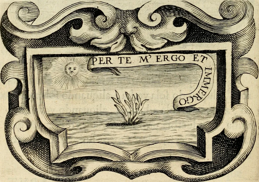 An illustration from De symbolis heroicis libri IX, 1634, leaf 445