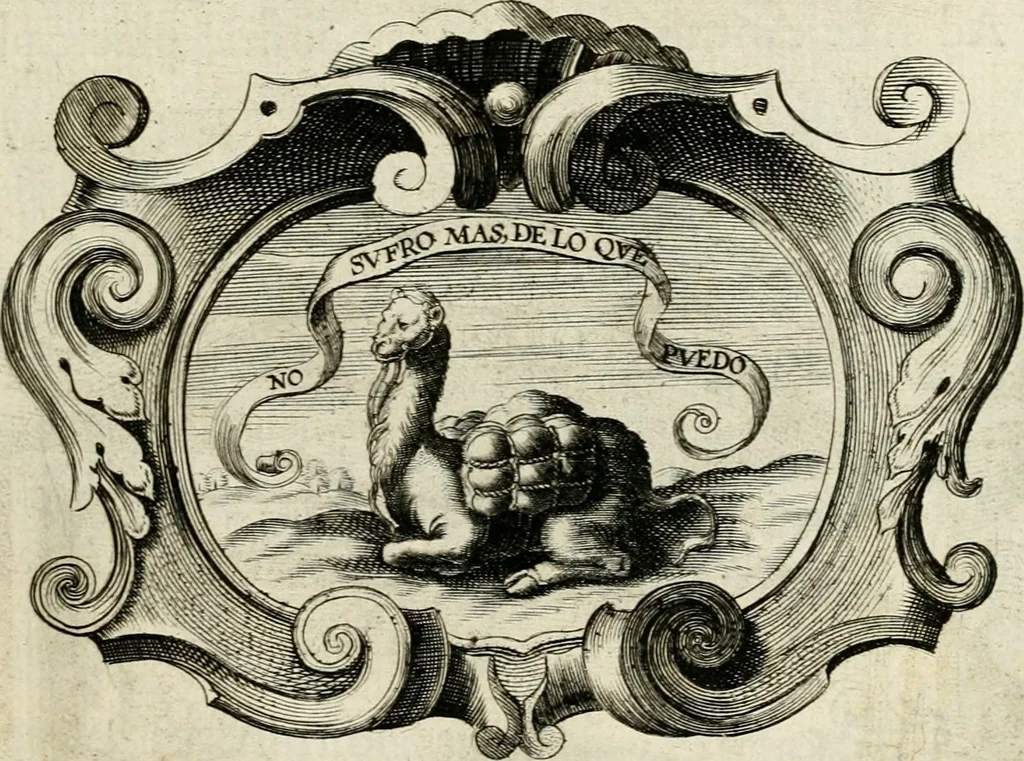 An illustration from De symbolis heroicis libri IX, 1634, leaf 446