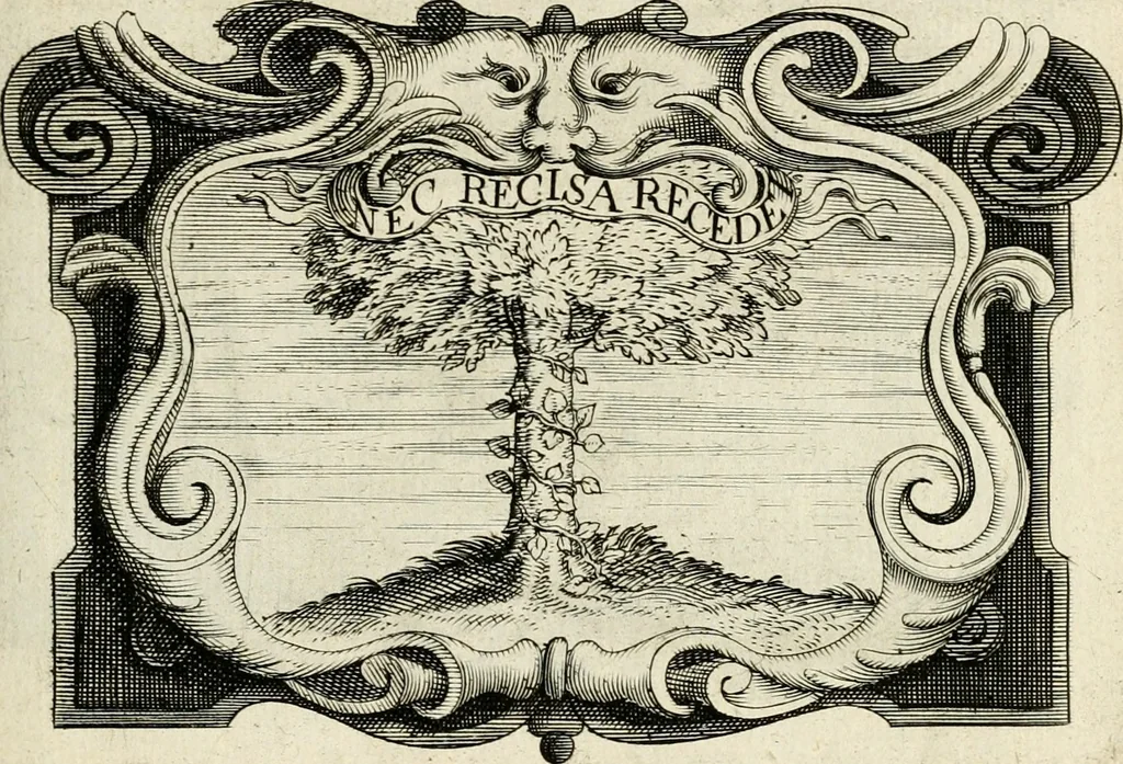 An illustration from De symbolis heroicis libri IX, 1634, leaf 450