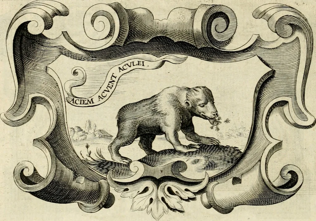 An illustration from De symbolis heroicis libri IX, 1634, leaf 451