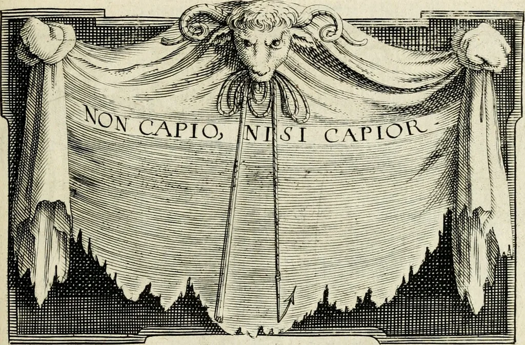 An illustration from De symbolis heroicis libri IX, 1634, leaf 452