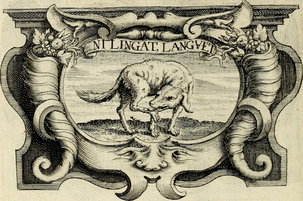 An illustration from De symbolis heroicis libri IX, 1634, leaf 453