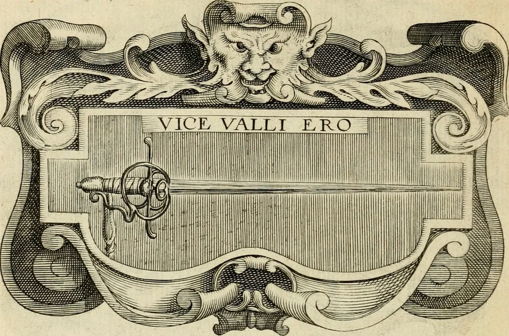 An illustration from De symbolis heroicis libri IX, 1634, leaf 457
